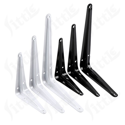 Black white shelf - white,