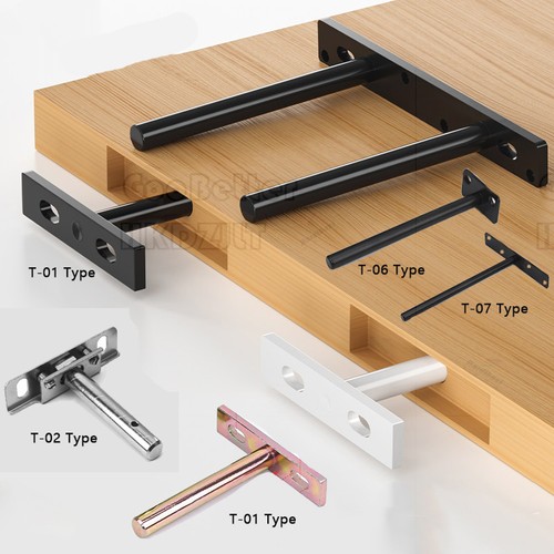 Floating shelf brackets - brackets, for
