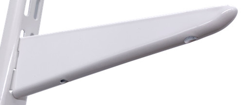 Twin slot brackets - twin, white
