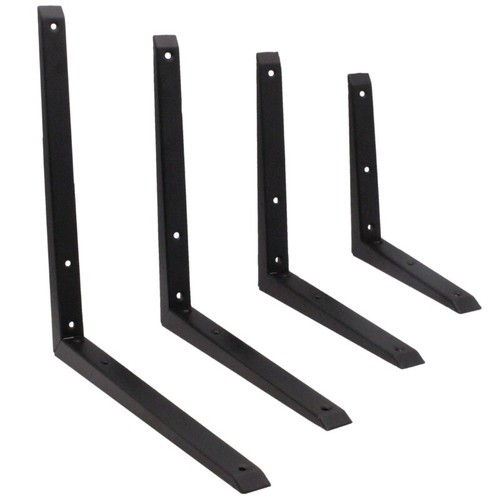 Strong shelf brackets black - strong,