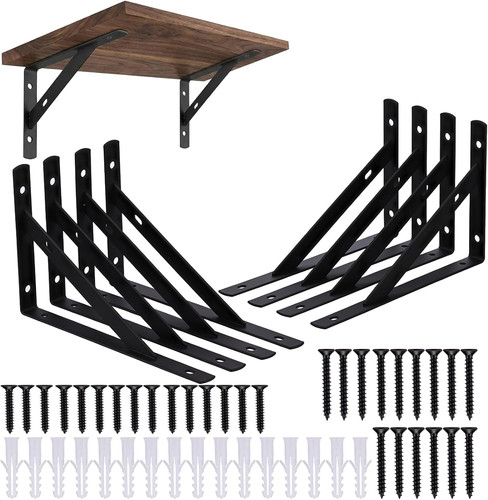 Heavy duty shelf brackets iron - heavy,