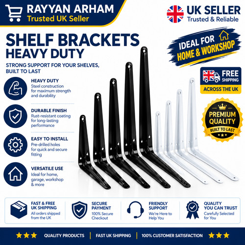 White heavy duty shelf - white,