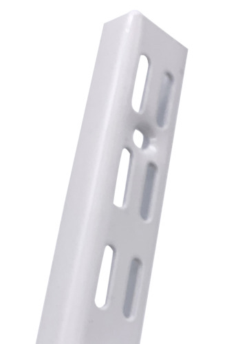 Twin slot uprights white - twin,