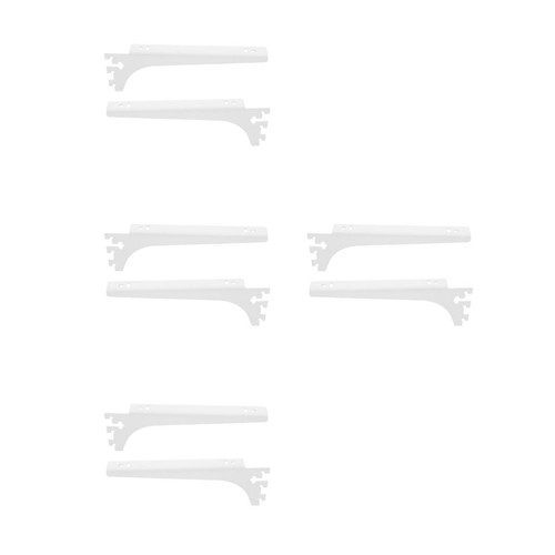 4pairs durable white - white, steel